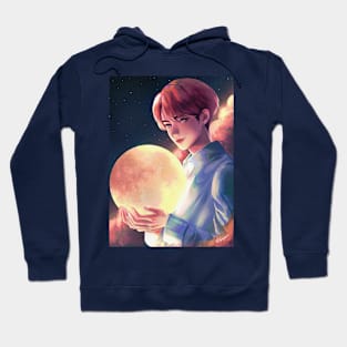 Boy Who Holds the Moon Hoodie